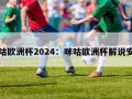 咪咕欧洲杯2024：咪咕欧洲杯解说安排