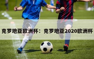 克罗地亚欧洲杯：克罗地亚2020欧洲杯