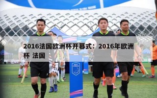 2016法国欧洲杯开幕式：2016年欧洲杯 法国