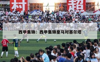 西甲集锦：西甲集锦皇马对塞尔塔