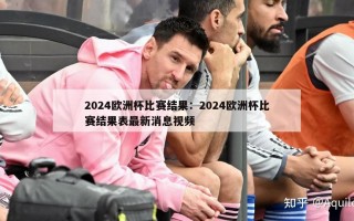 2024欧洲杯比赛结果：2024欧洲杯比赛结果表最新消息视频