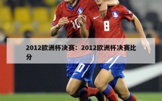 2012欧洲杯决赛：2012欧洲杯决赛比分