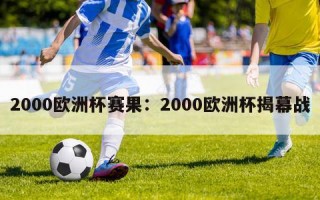 2000欧洲杯赛果：2000欧洲杯揭幕战