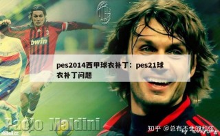 pes2014西甲球衣补丁：pes21球衣补丁问题