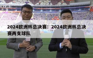 2024欧洲杯总决赛：2024欧洲杯总决赛两支球队