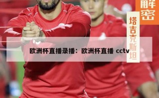 欧洲杯直播录播：欧洲杯直播 cctv