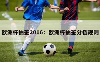 欧洲杯抽签2016：欧洲杯抽签分档规则