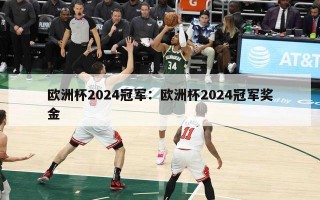 欧洲杯2024冠军：欧洲杯2024冠军奖金