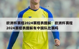 欧洲杯赛程2024赛程表图解：欧洲杯赛程2024赛程表图解有中国队比赛吗