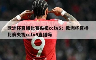 欧洲杯直播比赛央视cctv5：欧洲杯直播比赛央视cctv5直播吗