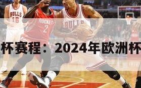 欧洲杯赛程：2024年欧洲杯冠军