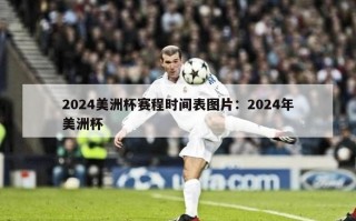 2024美洲杯赛程时间表图片：2024年美洲杯