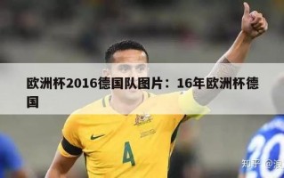 欧洲杯2016德国队图片：16年欧洲杯德国