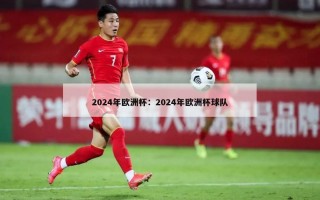 2024年欧洲杯：2024年欧洲杯球队