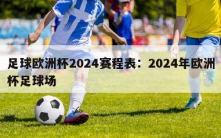 足球欧洲杯2024赛程表：2024年欧洲杯足球场