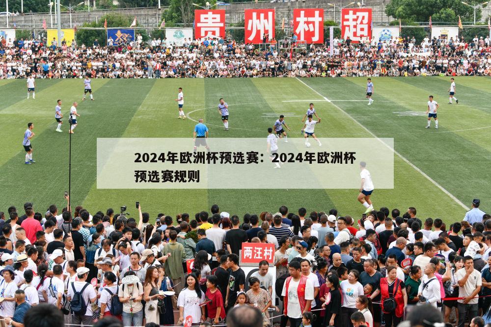 2024年欧洲杯预选赛：2024年欧洲杯预选赛规则