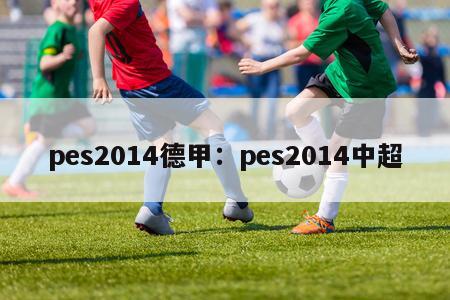 pes2014德甲：pes2014中超