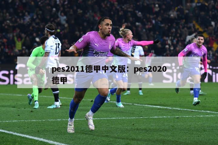 pes2011德甲中文版：pes2020德甲