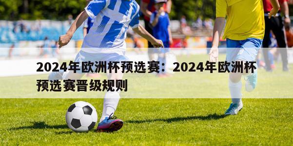 2024年欧洲杯预选赛：2024年欧洲杯预选赛晋级规则