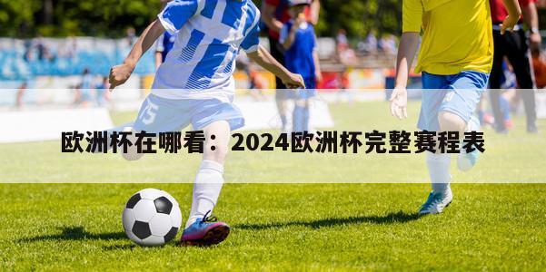 欧洲杯在哪看：2024欧洲杯完整赛程表