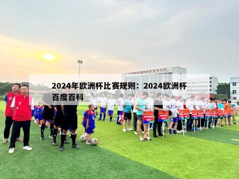 2024年欧洲杯比赛规则：2024欧洲杯百度百科