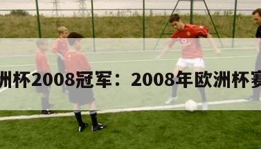 欧洲杯2008冠军：2008年欧洲杯赛果