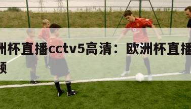 欧洲杯直播cctv5高清：欧洲杯直播 央视频