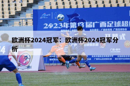 欧洲杯2024冠军：欧洲杯2024冠军分析