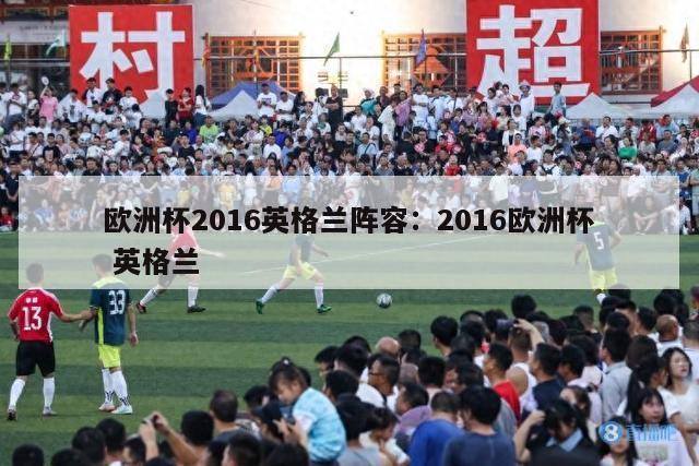 欧洲杯2016英格兰阵容：2016欧洲杯 英格兰