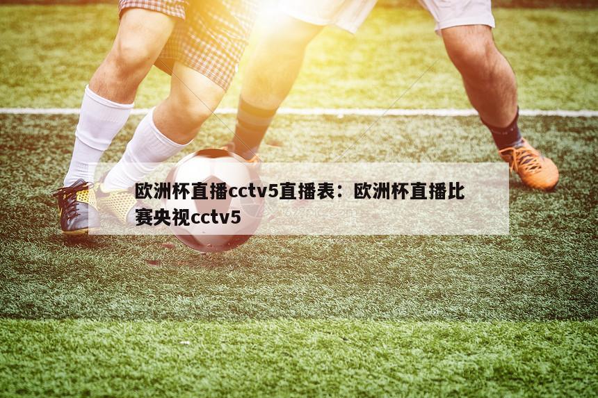 欧洲杯直播cctv5直播表：欧洲杯直播比赛央视cctv5