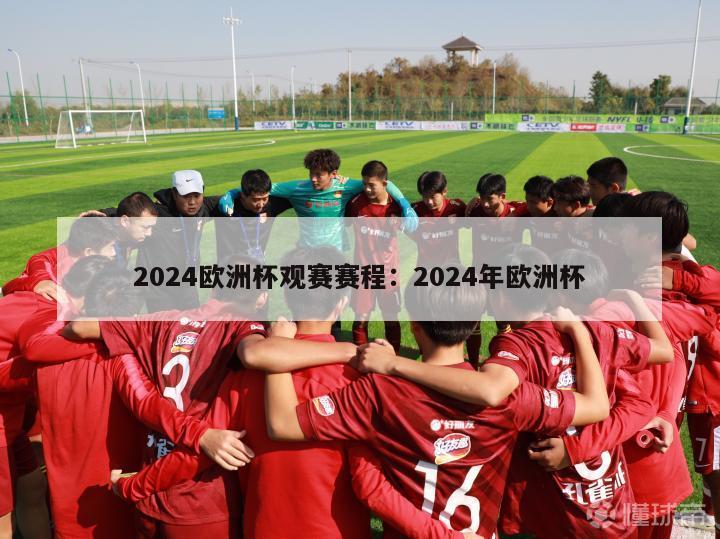 2024欧洲杯观赛赛程：2024年欧洲杯