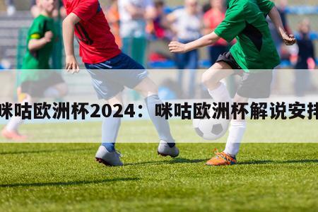 咪咕欧洲杯2024：咪咕欧洲杯解说安排